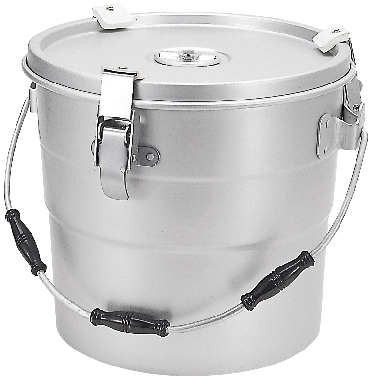 目盛付二重食缶(クリップ付) 14L